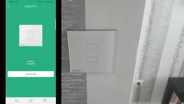 BroadLink добавление родного выключателя TC2