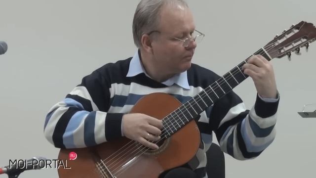 Виктор Козлов провел мастер-класс по игре на гитаре. смотреть онлайн