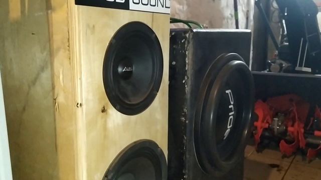 Сабвуфер для гаража! Легко. смотреть онлайн
