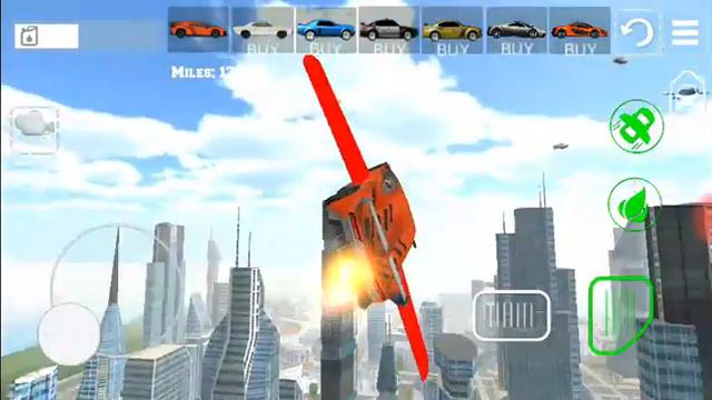Играю в Fly car смотреть онлайн