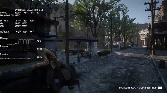Red Dead Redemption 2 - ASRock Radeon RX 5600 XT Phantom Gaming D3 смотреть онлайн