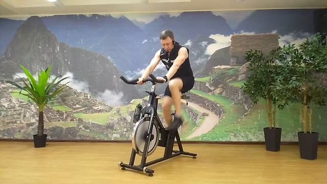 Сайкл (Cycle) - кардио тренировка - средний уровень смотреть онлайн