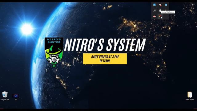 How To Turn Off The Lively Wallpaper With Out Uninstalling Tamil | Windows 10 👍