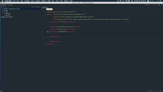 Guide to create Maven projects using IntelliJ IDEA смотреть онлайн