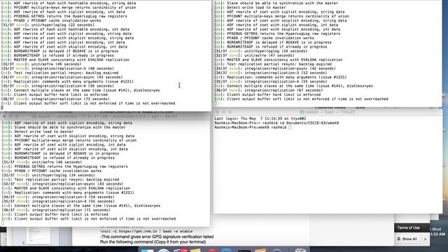 CSCI E63 Redis 3.0.0. Cluster Setup [Installation Video] смотреть онлайн