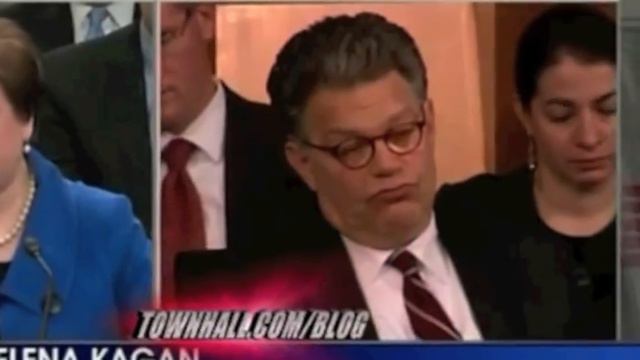 Elena Kagan's Confirmation Hearing - Al Franken is Sleepy. смотреть онлайн