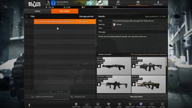 Black Squad │Как получить все оружие бесплатно смотреть онлайн