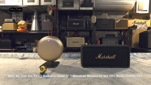 B&O A1 2nd ( gen2 ) vs Marshall Middleton смотреть онлайн