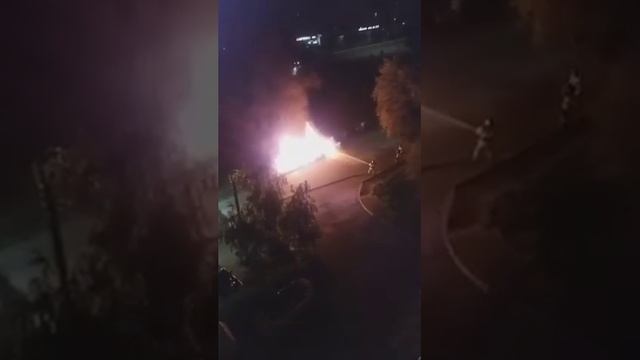 Пожар в Оренбурге