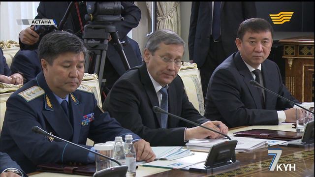 Президент РК провел ряд встреч смотреть онлайн