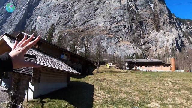 🏕️ Descobrindo o Vilarejo de Conto de Fadas na Suíça! #lauterbrunnen #suica #vilarejo смотреть онлайн