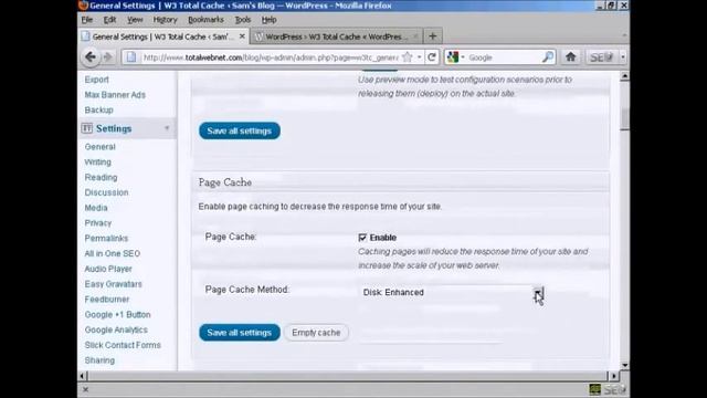 Installing and Configuring W3 Total Cache Plugin смотреть онлайн