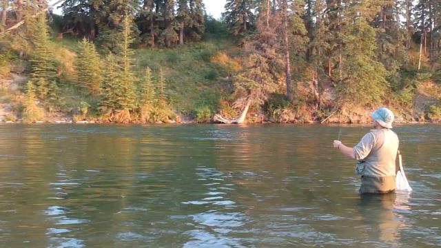 Gone Fishing - Drone over Red Deer River - Alberta Canada смотреть онлайн