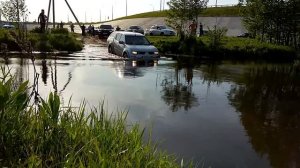 Зачем топить машины? Объезд пробки Нижний Новгород-Бор ценой утопленных автомобилей