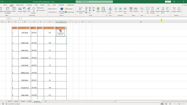 How to Embed or Attach a PDF Document in Excel смотреть онлайн