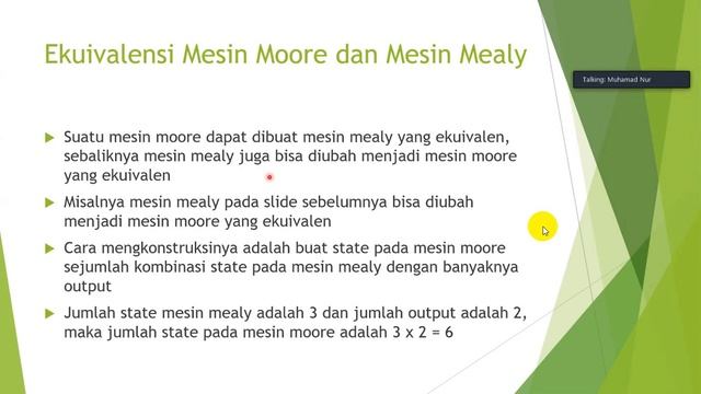 Materi finite state automata dengan output смотреть онлайн
