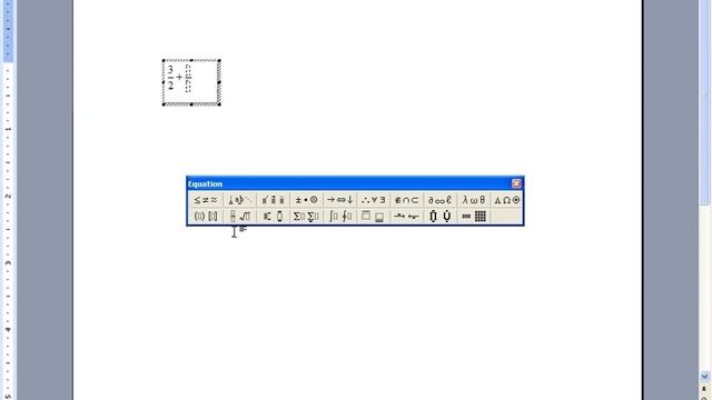 Microsoft Word-Equation 3.0 Tutorial смотреть онлайн
