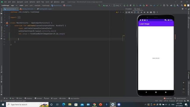 How to load image from URL in android in one minute смотреть онлайн