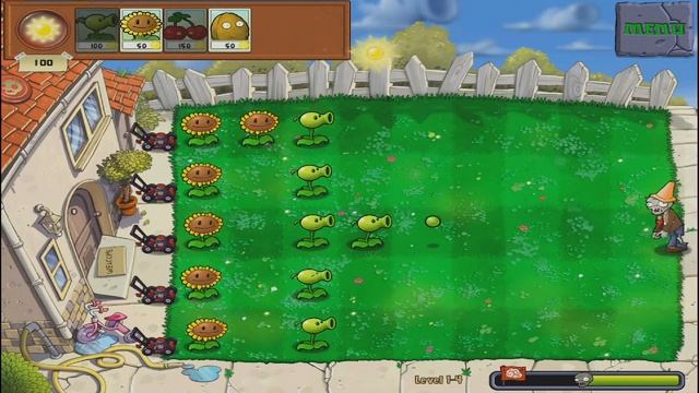Plants VS Zombies - iPad 2 - Episode 1 смотреть онлайн