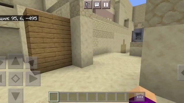 ОБЗОР НА КАРТЫ SANDSTONE И TRAINING OUTSIDE ИЗ СТАНДОФФ 2 В МАЙНКРАФТ ПЕ | Никита Play Minecraft смотреть онлайн