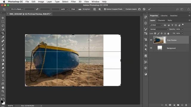Photoshop Tip 17 of 28: Reverse Crop смотреть онлайн