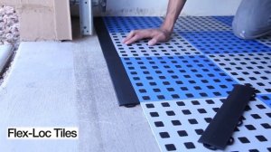 Покрытие для автосервиса из резиновой плитки