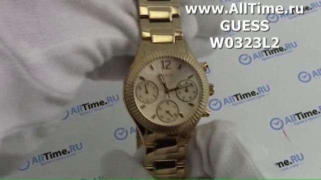 Обзор. Женские наручные часы Guess W0323L2 смотреть онлайн