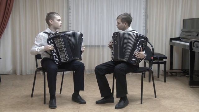 Ансамбль Ишин Евгений, Савастеев Александр-И.Дунаевский «Школьный вальс» смотреть онлайн