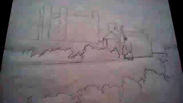 Рисуем замок карандашом смотреть онлайн