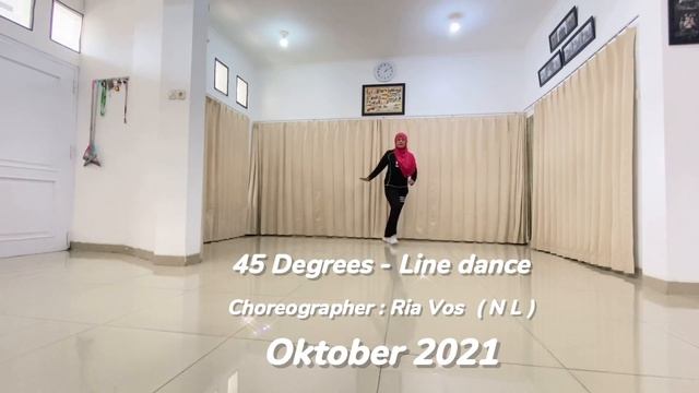 45 Degrees - Line dance смотреть онлайн