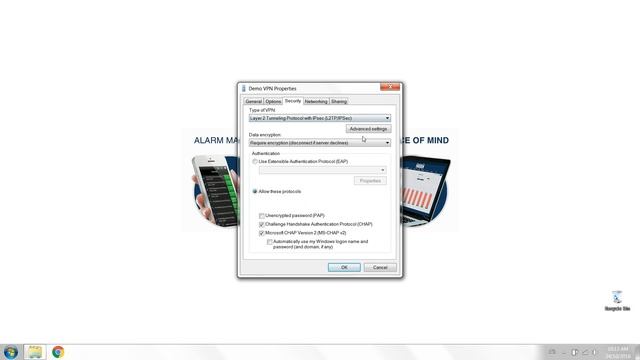Windows 7 - L2TP/IPSec Client Setup смотреть онлайн