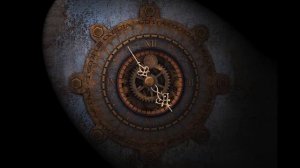 Футаж старинные часы крутятся во времени в убыстренном режиме ход времени