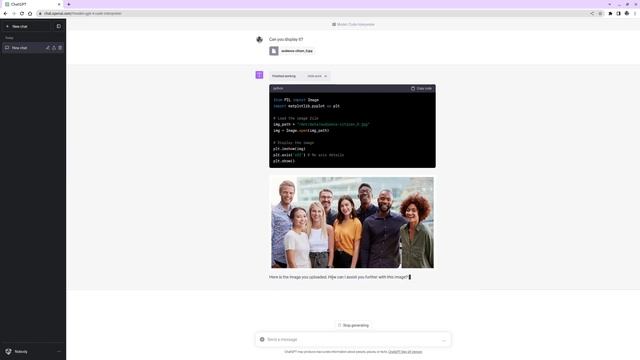 ChatGPT 4 Code Integration: Generate the Code for Face Detection смотреть онлайн