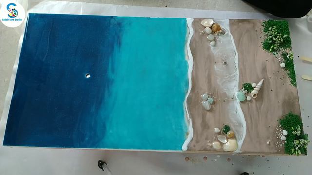 Ocean Resin Art | How To Make Resin Clock | Ocean Resin Art Clock Step By Step Tutorial | By Siddhi смотреть онлайн