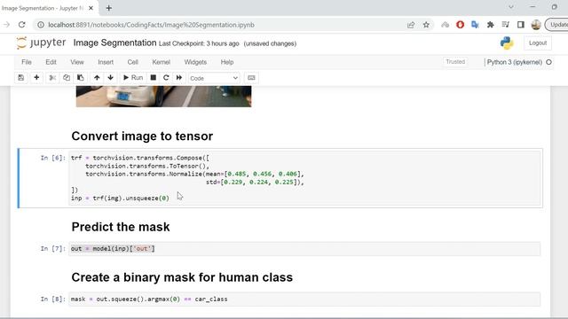 Car Segmentation using Deep Learning in Python | Image Segmentation | CodingFacts смотреть онлайн