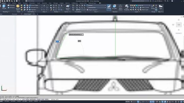 AutoCAD 2020 การออกแบบรถ 3D ตอนที่ 2 смотреть онлайн