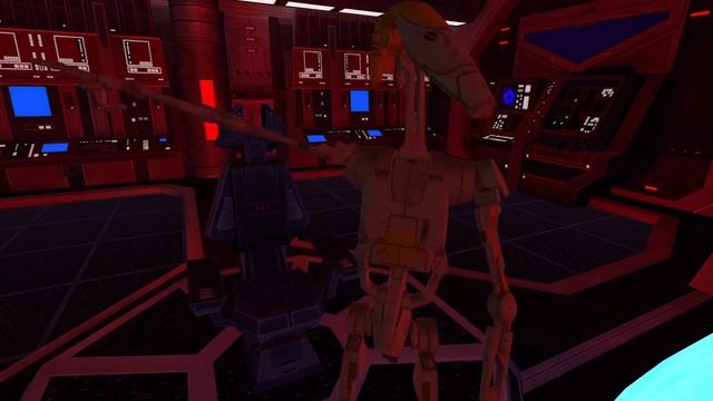 Battle Droids get lost find swamp goblin - Star Wars смотреть онлайн
