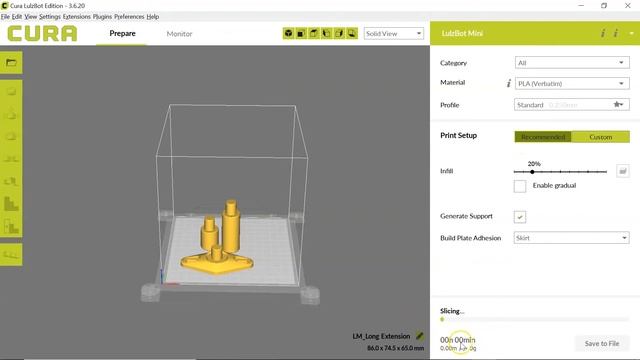 3D Print - Manipulating Objects in Cura смотреть онлайн