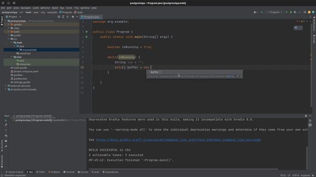 03 JDBC with Postgres Console app смотреть онлайн