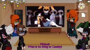 Soft Aftons react to the Originals // 2/2 // REMAKE // Fnaf/Afton family