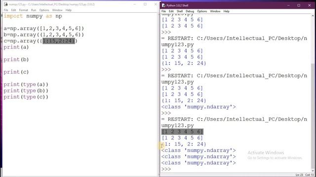 03 Creating NumPy Arrays in Hindi || Intellectual Creatures || NumPy tutorials in Hindi смотреть онлайн