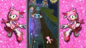 POPSTAR AMY GAMEPLAY | SONIC FORCES SPEED BATTLE