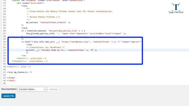 How to Remove Powered By Wordpress Footer смотреть онлайн
