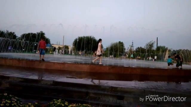 Парк независимости города Шымкент смотреть онлайн