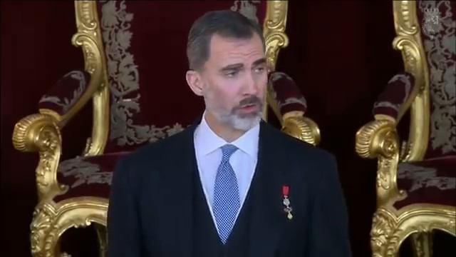 REY FELIPE VI discurso en la recepción al Cuerpo Diplomático acreditado en España смотреть онлайн