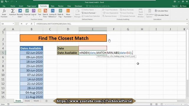 Microsoft Excel | How to use Index Match function with Date as criteria | Index Match Function | смотреть онлайн