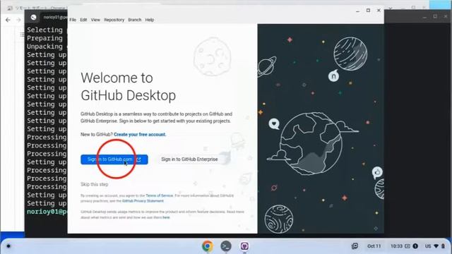 Install GitHub Desktop on Chromebook Linux смотреть онлайн