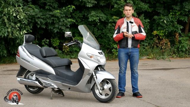 Большой обзор SUZUKI SKYWAVE 400 K1/K2 смотреть онлайн