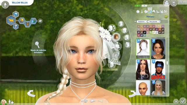 Willow Miller's CAS Test - Sims 4 Custom Character смотреть онлайн
