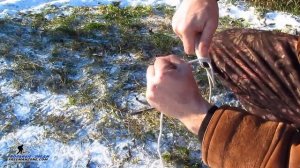 РУЧКА ДЛЯ НОЖА  ОБМОТКА НОЖА. Как намотать на нож 10 метров шнура намертво и с роспуском. Выживание